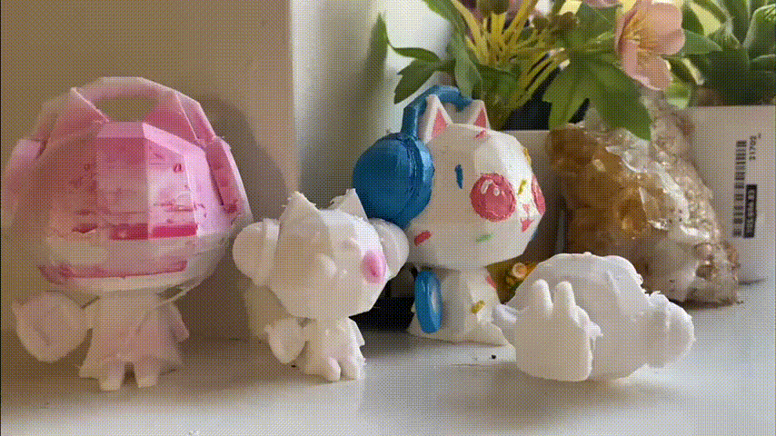 sprinkles figures are work in progress, please refer to 3D MODELS section for viewing 3D design process.