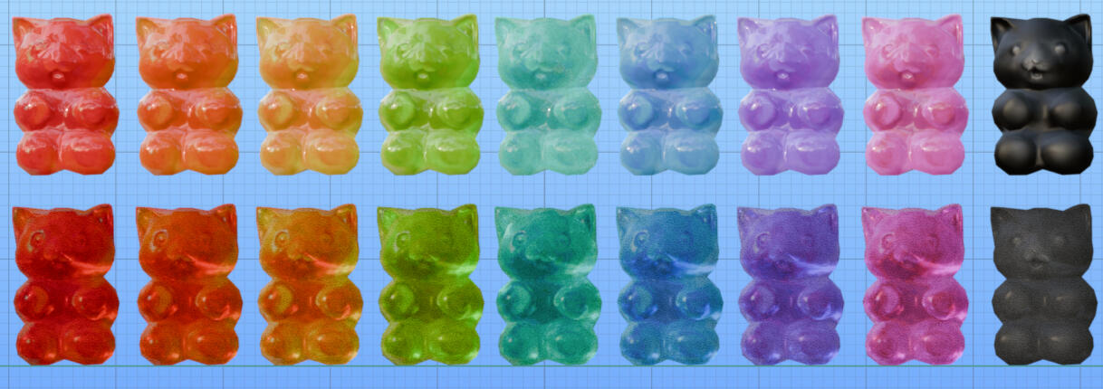 GUMMYCAT models